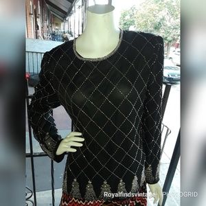 Beaded blouse
